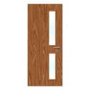 FDR 16G External Plywood Paint Grade Glazed FD60 Fire Door thumbnail 1