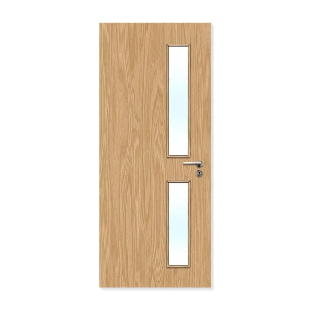 FDR 16G Internal Plywood Paint Grade Glazed FD30 Fire Door
