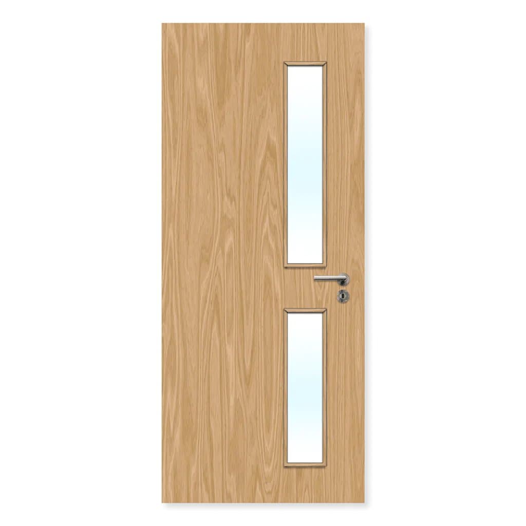 FDR 16G Internal Plywood Paint Grade Glazed FD60 Fire Door
