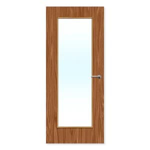 FDR 19G Internal Plywood Paint Grade Glazed FD60 Fire Door
