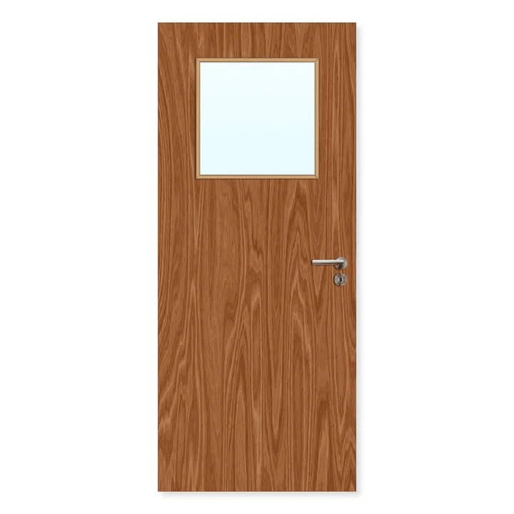 FDR 1G Internal Plywood Paint Grade Glazed FD60 Fire Door