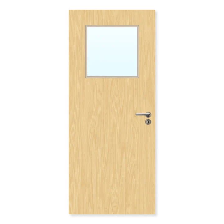 FDR 1G Made To Measure Internal Plywood Paint Grade Glazed FD60 Fire Door