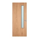 FDR 20G External Plywood Paint Grade Glazed FD30 Fire Door thumbnail 1