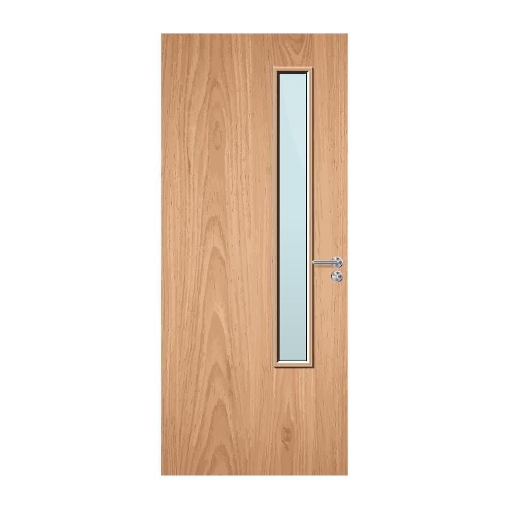 FDR 20G External Plywood Paint Grade Glazed FD60 Fire Door