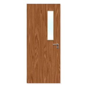 FDR 3G External Plywood Paint Grade Glazed FD60 Fire Door