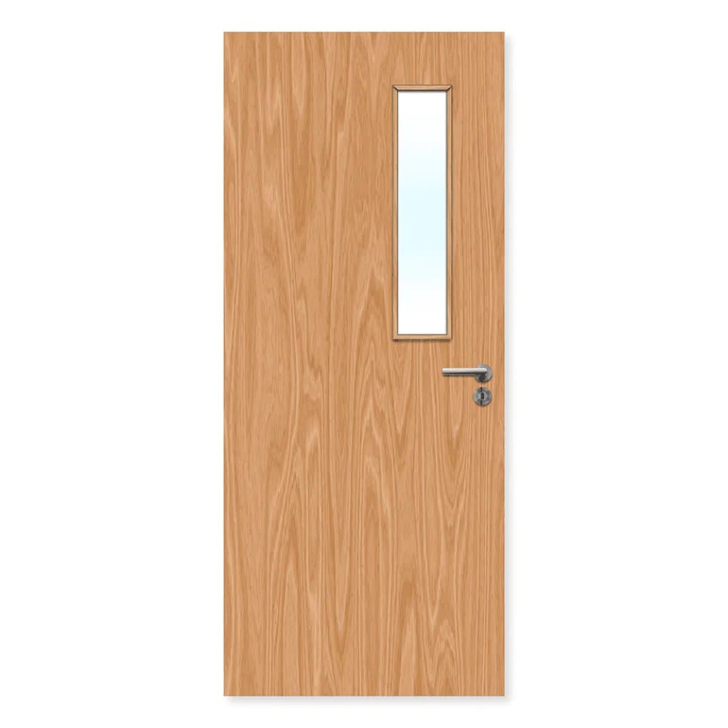 FDR 3G Internal Plywood Paint Grade Glazed FD60 Fire Door