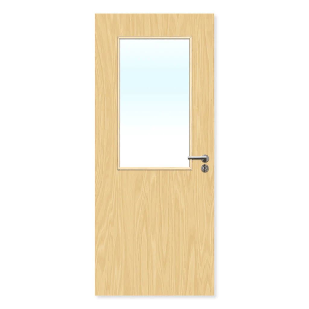 FDR 8G Internal Plywood Paint Grade Glazed FD30 Fire Door