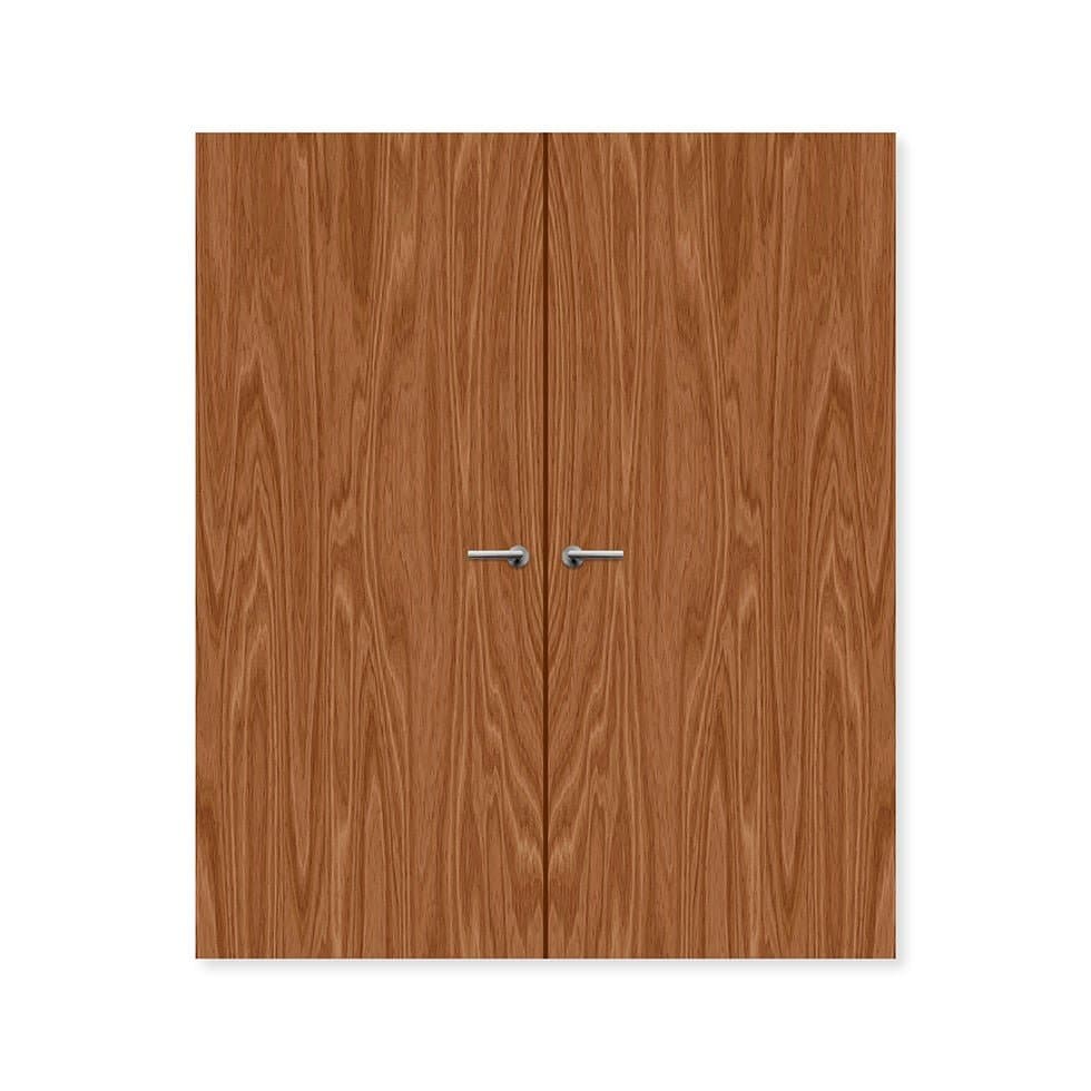 FDR External Plywood Paint Grade Flush Double FD60 Fire Doors