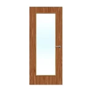 FDR 19G External Plywood Paint Grade Glazed FD60 Fire Door