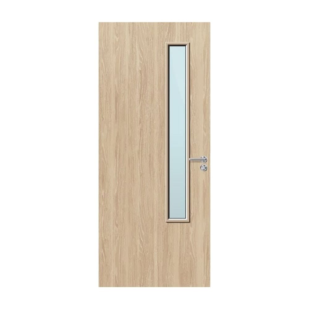 FDR 20G Made To Measure Internal Plywood Paint Grade Glazed FD60 Fire Door — alternate view