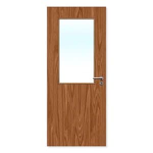 FDR 8G External Plywood Paint Grade Glazed FD30 Fire Door