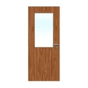 FDR 8G External Plywood Paint Grade Glazed FD60 Fire Door